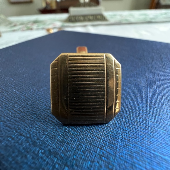 Retro SWANK Gold Tone Cuff Links - Picture 3 of 7